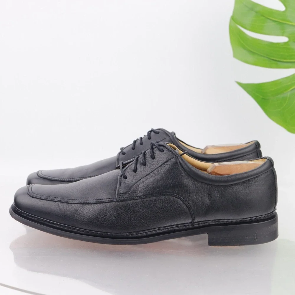 Florsheim Imperial Mens Barrington Oxfords Size 10.5 EEE WIDE Black Dress Shoes
